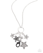 Load image into Gallery viewer, Paparazzi ♥ SPRINKLE of Stars - Black ♥ Lanyard N2430