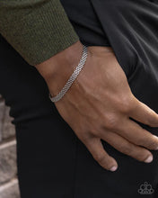 Load image into Gallery viewer, Paparazzi ♥ Chained Constitution - Silver ♥ Mens B1111