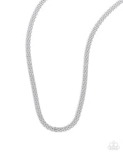 Load image into Gallery viewer, Paparazzi ♥ Chained Character - Silver ♥ Men's NN2890