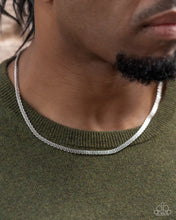 Load image into Gallery viewer, Paparazzi ♥ Chained Character - Silver ♥ Men's NN2890