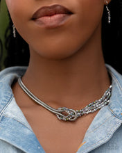 Load image into Gallery viewer, Paparazzi ♥ Mismatched Mirage - Silver ♥ N2887