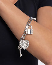 Load image into Gallery viewer, Paparazzi ♥ Fortified Fashion - White ♥ B1123