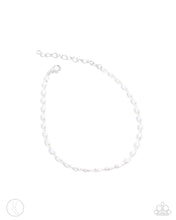 Load image into Gallery viewer, Paparazzi ♥ Pearl Purpose - White ♥ Anklet A36