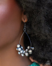 Load image into Gallery viewer, Paparazzi ♥ Courageous Chandelier - Black ♥ E2243
