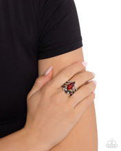 Load image into Gallery viewer, Paparazzi ♥ Beggin for Bling - Red ♥ R566
