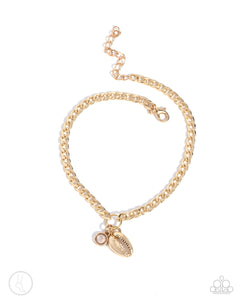 Paparazzi ♥ Conch Comeback - Pink ♥ Anklet A28