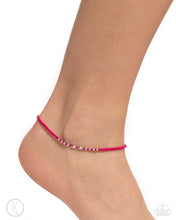 Load image into Gallery viewer, Paparazzi ♥ Basic Brightness - Pink ♥ Anklet A29