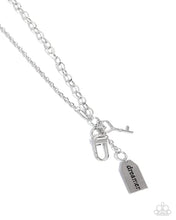 Load image into Gallery viewer, Paparazzi ♥ Dreamy Direction - Silver ♥ Lanyard N2885