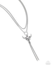 Load image into Gallery viewer, Paparazzi ♥ Layered Longhorn - Silver ♥ N2902