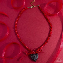 Load image into Gallery viewer, Paparazzi ♥ Tasteful Trimming - Red ♥ N2509