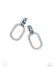 Load image into Gallery viewer, Paparazzi ♥ Guarded Glitz - Blue ♥ Clip-On E1673