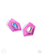 Load image into Gallery viewer, Paparazzi ♥ Dauntless Detail - Pink ♥ Clip-On E1626