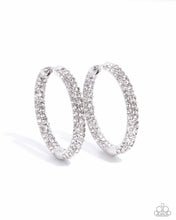 Load image into Gallery viewer, Paparazzi ♥ Calming Class - White ♥ Hinge Post E1621