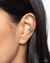 Load image into Gallery viewer, Paparazzi ♥ Soaring Sparrow - Silver ♥ Ear Cuffs E1629