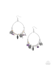 Load image into Gallery viewer, Paparazzi ♥ Feathered Fringe - Purple ♥ E2351