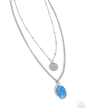 Load image into Gallery viewer, Paparazzi ♥ Dedicated Diva - Blue ♥ Necklace EX79