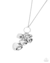 Load image into Gallery viewer, Paparazzi ♥ Heart Haul - Silver ♥ N2439