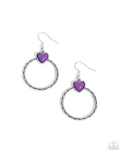 Load image into Gallery viewer, Paparazzi ♥ Heart Holiday - Purple ♥ E1658