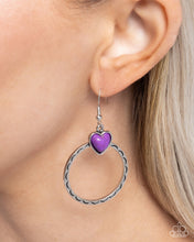 Load image into Gallery viewer, Paparazzi ♥ Heart Holiday - Purple ♥ E1658