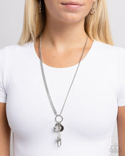 Load image into Gallery viewer, Paparazzi ♥ Lanyard Legacy - Silver ♥ Lanyard N2399