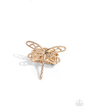 Load image into Gallery viewer, Paparazzi ♥ Dragonfly Depth - Gold ♥ R446