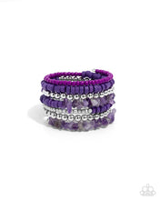 Load image into Gallery viewer, Paparazzi ♥ Plentiful Pizzazz - Purple ♥ B1142