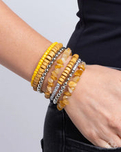 Load image into Gallery viewer, Paparazzi ♥ Plentiful Pizzazz - Yellow ♥ B1141
