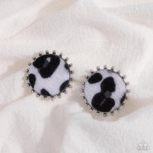 Load image into Gallery viewer, Paparazzi ♥ Cowhide Couture - Black ♥ Post E2349