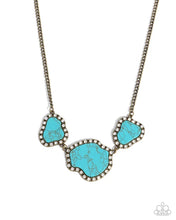 Load image into Gallery viewer, Paparazzi ♥ Digging Deep Necklace &amp; Earthy Excavation Bracelet - Brass ♥ S236