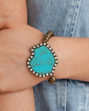 Load image into Gallery viewer, Paparazzi ♥ Digging Deep Necklace &amp; Earthy Excavation Bracelet - Brass ♥ S236