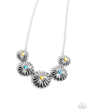Load image into Gallery viewer, Paparazzi ♥  Palm Tree Promenade Necklace &amp; Palm Tree Promise Earrings - Yellow ♥ S167