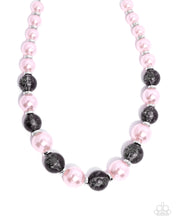 Load image into Gallery viewer, Paparazzi ♥ Lacy Lady Necklace &amp;  Lacy Leisure Bracelet - Pink Set ♥ S173