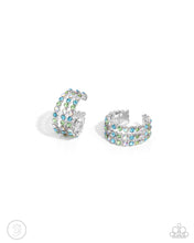 Load image into Gallery viewer, Paparazzi ♥ Iridescent Influence Cuff Earring &amp; Iridescent Improv Post Earring - Multi Set ♥ S172