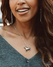 Load image into Gallery viewer, Paparazzi ♥ Darling Dachshund - Silver ♥ N2950