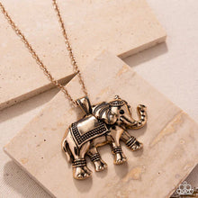 Load image into Gallery viewer, Paparazzi ♥ Elaborate Elephant - Gold ♥ N2932