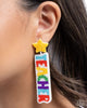 Paparazzi ♥ Teacher in Training - Earrings ♥ Post E2188