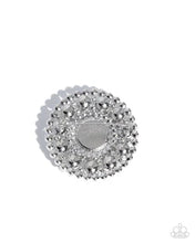 Load image into Gallery viewer, Paparazzi ♥ Posh Paladin - White ♥ Brooch BR4
