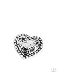 Paparazzi ♥ A Breath of Fresh Romance - Silver ♥ Brooch BR3