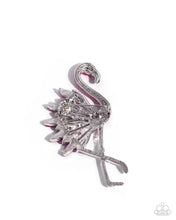 Load image into Gallery viewer, Paparazzi ♥ Frenetic Flamingo - Pink ♥ Brooch BR10
