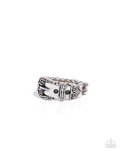 Load image into Gallery viewer, Paparazzi ♥ Buckle Bravado - Silver ♥ R568