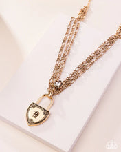 Load image into Gallery viewer, *Convention 2025* Paparazzi ♥ LOCK Show - Gold ♥ N2936