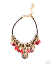 Load image into Gallery viewer, Paparazzi ♥ Tremolo Tapestry - Red ♥ B1058