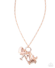 Load image into Gallery viewer, *Convention 2025* Paparazzi ♥ World Tour - Rose Gold ♥ Lanyard N2940