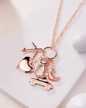 Load image into Gallery viewer, *Convention 2025* Paparazzi ♥ World Tour - Rose Gold ♥ Lanyard N2940