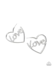 Load image into Gallery viewer, Paparazzi ♥ Lovely Heart Necklace &amp; Earring Set - White/Multi ♥ S224