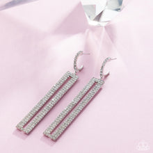 Load image into Gallery viewer, Paparazzi ♥ Elongated Ease - White ♥ E2118