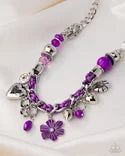 Load image into Gallery viewer, Paparazzi ♥ Charmed, I Am Sure - Purple ♥ N2868