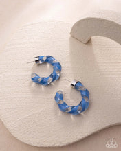 Load image into Gallery viewer, Paparazzi ♥ Coiled Cameo - Blue ♥ Post E2185