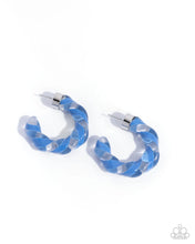 Load image into Gallery viewer, Paparazzi ♥ Coiled Cameo - Blue ♥ Post E2185