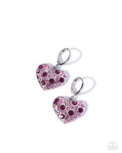Load image into Gallery viewer, Paparazzi ♥ Fiery Flirt - Pink ♥ Hinge Post E2358